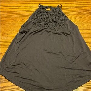 Elegant Black Sleeveless Top/9